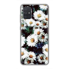 Чохол з картинкою (Стильні) Samsung Galaxy А72 - (AlphaPrint) (Ромашки)