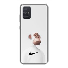 Чехлы с Обезьянами NFT для Samsung Galaxy A72 (AlphaPrint) (обезьяна NFT Nike)