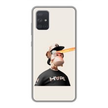 Чехлы с Обезьянами NFT для Samsung Galaxy A72 (AlphaPrint) (обезьяна NFT в очках)