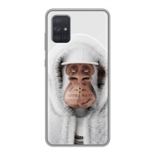Чехлы с Обезьянами NFT для Samsung Galaxy A72 (AlphaPrint) (обезьяна NFT в тату)