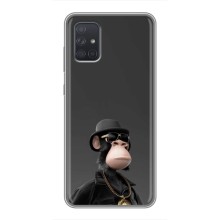 Чехлы с Обезьянами NFT для Samsung Galaxy A72 (AlphaPrint) (Обезьяна NFT)
