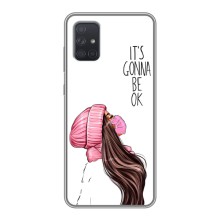Чехол с печатью для Samsung Galaxy A72 - (Мода) (AlphaPrint) (Коронавирус)