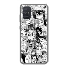 Анимешный чехол для Samsung Galaxy A72 (Ahegao manga)