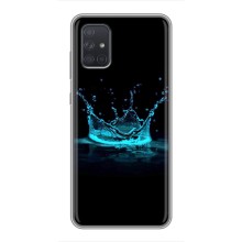 Чохол з Короною Samsung Galaxy А72 - (AlphaPrint) (Крапля корони)