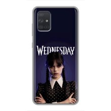 Чехлы Венсдей на Samsung Galaxy A72 Уэнсдей (AlphaPrint) (Wednesday)