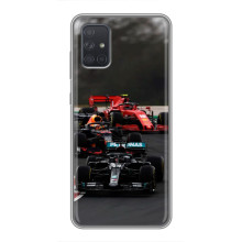 Чехол Формула1 на Samsung Galaxy A72 – Гонка Ф1