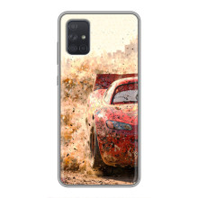 Чехол с принтом Маквин для Samsung Galaxy A72 – Молния Маквин