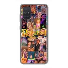 Чехол Рапунцель для Samsung Galaxy A72 (Рапунцель коллаж)