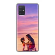 Чехол с мультфильмом Моана Samsung Galaxy A72 (Моана и Симеа)