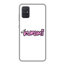 Чохол з персонажем Куромі на Samsung Galaxy A72 – Лого Куромі