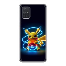 Чехол с Пикачу на Samsung Galaxy A72 (Покемон)