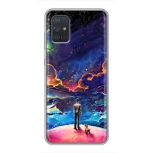 Космические Чехлы для Самсунг А72 (VPrint) (Галактический вид)