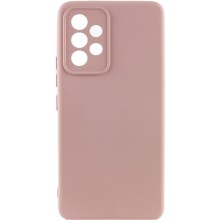 Чехол Silicone Cover Lakshmi Full Camera (A) для Samsung Galaxy A73 5G – Розовый