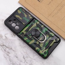 Ударостійкий чохол Camshield Serge Ring Camo для Samsung Galaxy A73 5G – Зелений