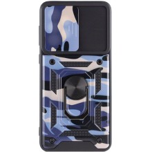 Ударостійкий чохол Camshield Serge Ring Camo для Samsung Galaxy A73 5G – Фіолетовий