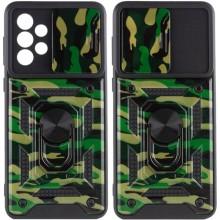 Ударопрочный чехол Camshield Serge Ring Camo для Samsung Galaxy A73 5G – Зеленый