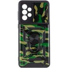 Ударопрочный чехол Camshield Serge Ring Camo для Samsung Galaxy A73 5G – Зеленый