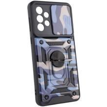 Ударопрочный чехол Camshield Serge Ring Camo для Samsung Galaxy A73 5G – Фиолетовый
