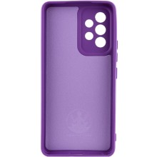 Чохол Silicone Cover Lakshmi Full Camera (A) для Samsung Galaxy A73 5G – Фіолетовий