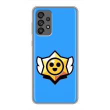 Бампер (ТПУ) с принтом Brawl Stars на Самсунг Галакси 73 (5G) (Значок)