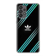 Чехлы Адидас для Samsung Galaxy A73 (5G) (AlphaPrint) (Адидас с полосами)