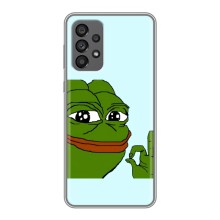 Чехлы с картинкой  Жаба Мем на Samsung Galaxy A73 (5G) – Жаба все ОК