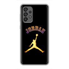Чехлы для Samsung Galaxy A73 (5G) - с картинкой JORDAN (AlphaPrint) (Jordan Gold)