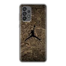 Чехлы для Samsung Galaxy A73 (5G) - с картинкой JORDAN (AlphaPrint) (Logo Jordan)
