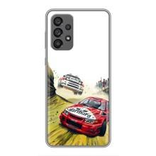 Чехлы с Машинами на Самсунг Галакси 73 (5G) (VPrint) (Гоночные Тачки)