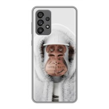 Чехлы с Обезьянами NFT для Samsung Galaxy A73 (5G) (AlphaPrint) (обезьяна NFT в тату)