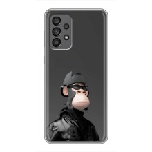 Чехлы с Обезьянами NFT для Samsung Galaxy A73 (5G) (AlphaPrint) (стильная обезьяна NFT)