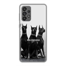 Чохол ДОБЕРМАН  для Samsung Galaxy A73 (5G) (Три добермана)
