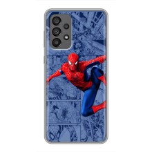 Силиконовый Чехол для Samsung Galaxy A73 (5G) (Человек Паук)