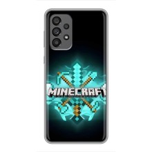 Чехол майнкрафт для Samsung Galaxy A73 (5G) (MineCraft 2)