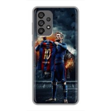Чехол Месси футболист для Samsung Galaxy A73 (5G) – Месси с футболкой