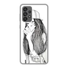 Чехол с печатью для Samsung Galaxy A73 (5G) - (Мода) (AlphaPrint) (Фото девочки)