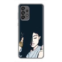 Чехол с печатью для Samsung Galaxy A73 (5G) - (Мода) (AlphaPrint) (Красивая девочка)