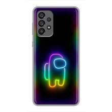 Чехол Амонг Ас для Samsung Galaxy A73 (5G) (AlphaPrint) (Яркий скин)