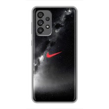 Чехол для Samsung Galaxy A73 (5G) - с принтом Найк (AlphaPrint) (Найк красный)