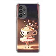 Чехол с мемом Тралалело тралала на Samsung Galaxy A73 (5G) (Балерина капучина)