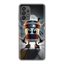 Чехол с мемом Тралалело тралала на Samsung Galaxy A73 (5G) (Капучино асасино)