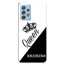 Именные  Женские Чехлы для Samsung Galaxy A73 (5G) (KRISTINA)