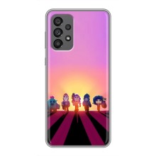 Силіконовый Чохол на Samsung Galaxy A73 (5G) з картинкою Brawl Stars – Персонажі на заході сонця