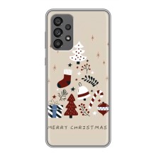 Рождественские Чехлы для Samsung Galaxy A73 (5G) (VPrint) (Merry Christmas)