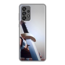 Силиконовый Чехол (атрибутика Клеш Роял) для Samsung Galaxy A73 (5G) – Меч варвара