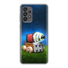 Силиконовый Чехол (атрибутика Клеш Роял) для Samsung Galaxy A73 (5G) – Пушка