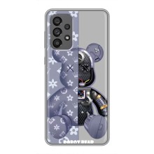 Силіконовий чохол для Samsung Galaxy A73 (5G) – Ведмідь Louis Vuitton