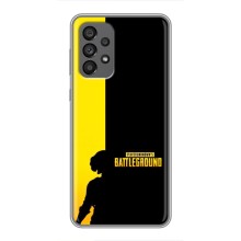 Чохол (TPU) з картинкою "Лого Пабг" на Самсунг Галаксі 73 (5G) – Battlegrounds