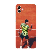 Чехлы с принтом Спортивная тематика для Samsung Galaxy F04 – Алькарас Теннисист