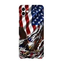 Чохол Прапор USA для Samsung Galaxy F04 – Прапор USA